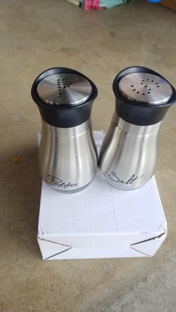 Salt and pepper shakers