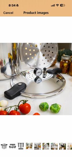 Visit the Barton Store 4.5 4.5 out of 5 stars (4,265) Barton Pressure Canner Release Valve Aluminum Canning Pot Cooker Pot Stove Top with Pressure Gau