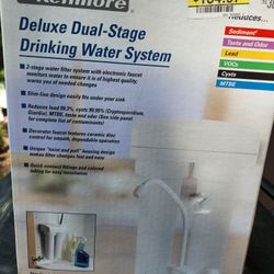 Kennmore Deluxe Dual Stage Drinking Water Systerm 