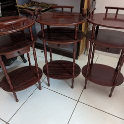3 Side Tables 
