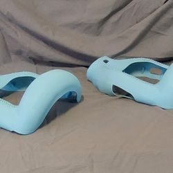 Superior Silicone Case for 6.5" Fit for Hoverboards 2 Wheels Self-Balancing Electric Scooter Protective Covers (Color : Light Blue New