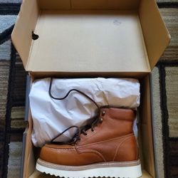 New Wolverine Steel Toe Work Boots