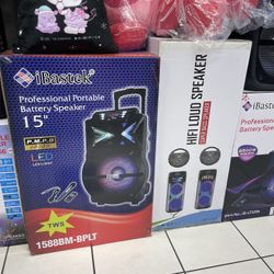 New Bluetooth Speakers, For Sale