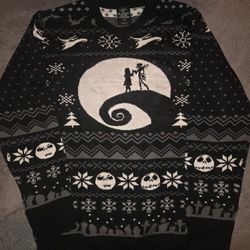 Disney Nightmare Before Christmas Ugly Christmas Sweater 