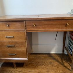 Vintage Mid Century Modern Desk