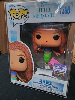 Funko Pop! The Little Mermaid Ariel #1366, with Protective Cover