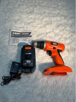 BLACK And DECKER GCO1800 3/8" (10mm) Drill With Battery And Charger