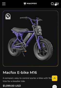 Macfox m16 purple