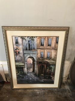 Framed artwork