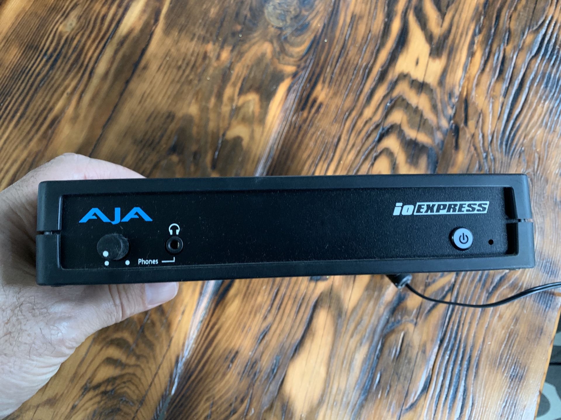 Aja IO Express video and audio in and out interface