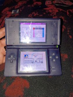 Nintendo DS lite with GBA compatible