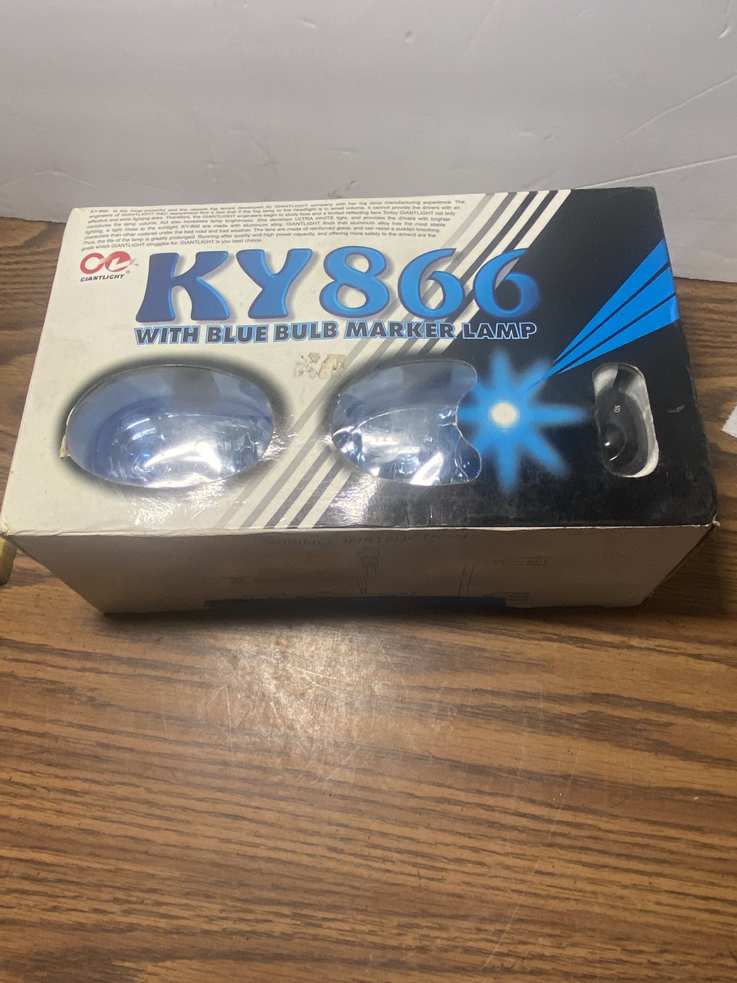 Blue Fog Lights New