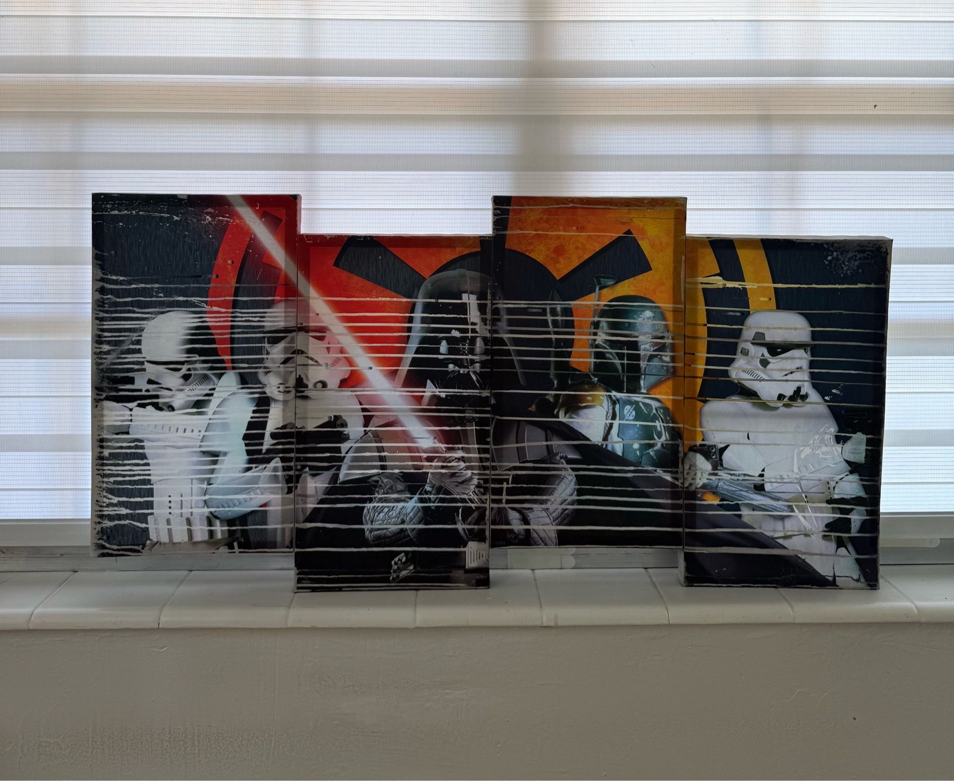 Star Wars Comic Walls