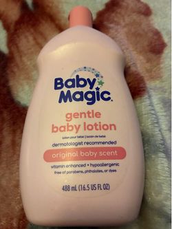 Brand New Baby Magic body lotion