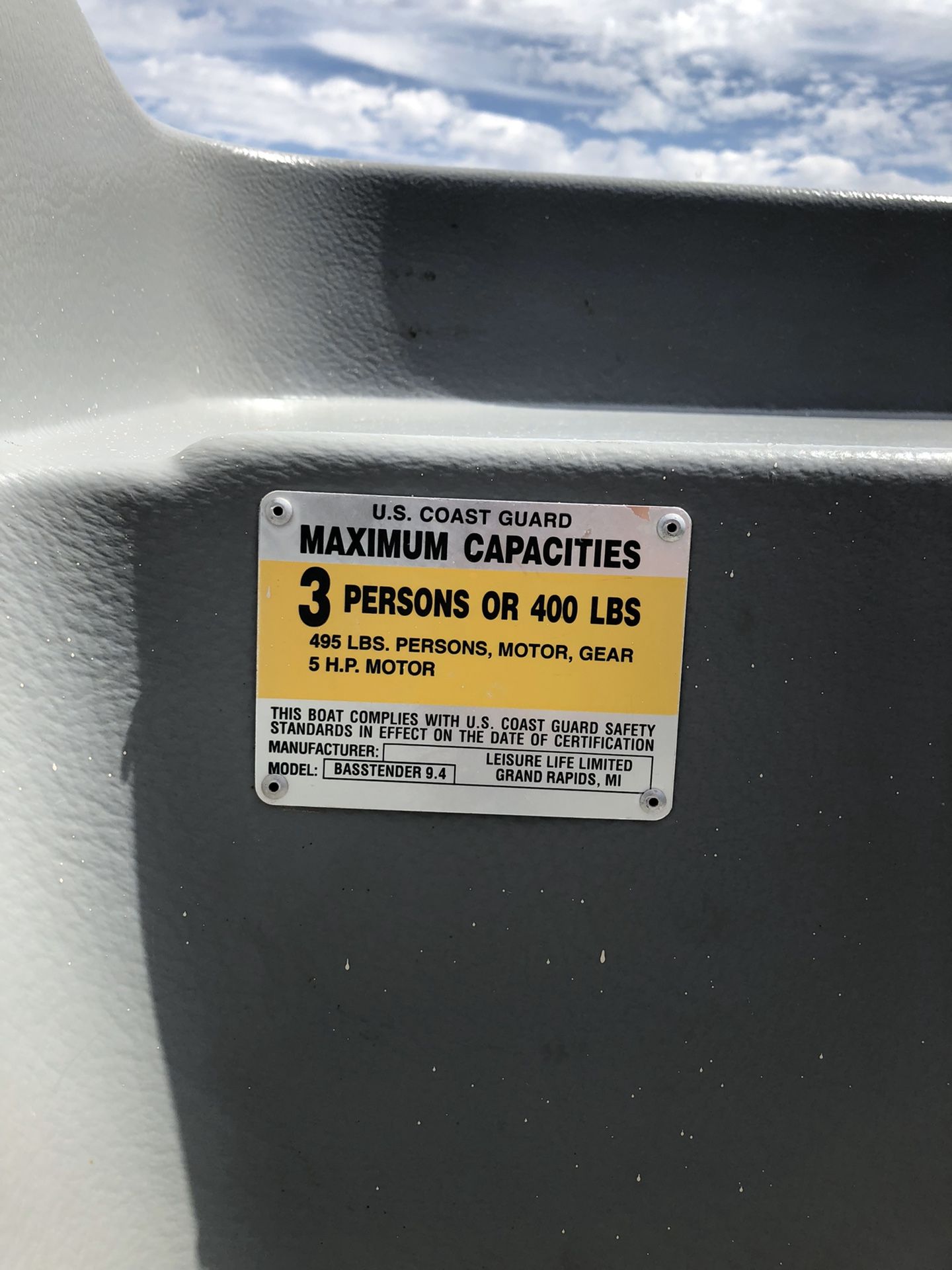 Basstender 9.4 Fishing Boat for Sale in Peoria, AZ OfferUp