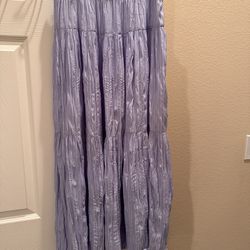 Uniqlo Blue Skirt 