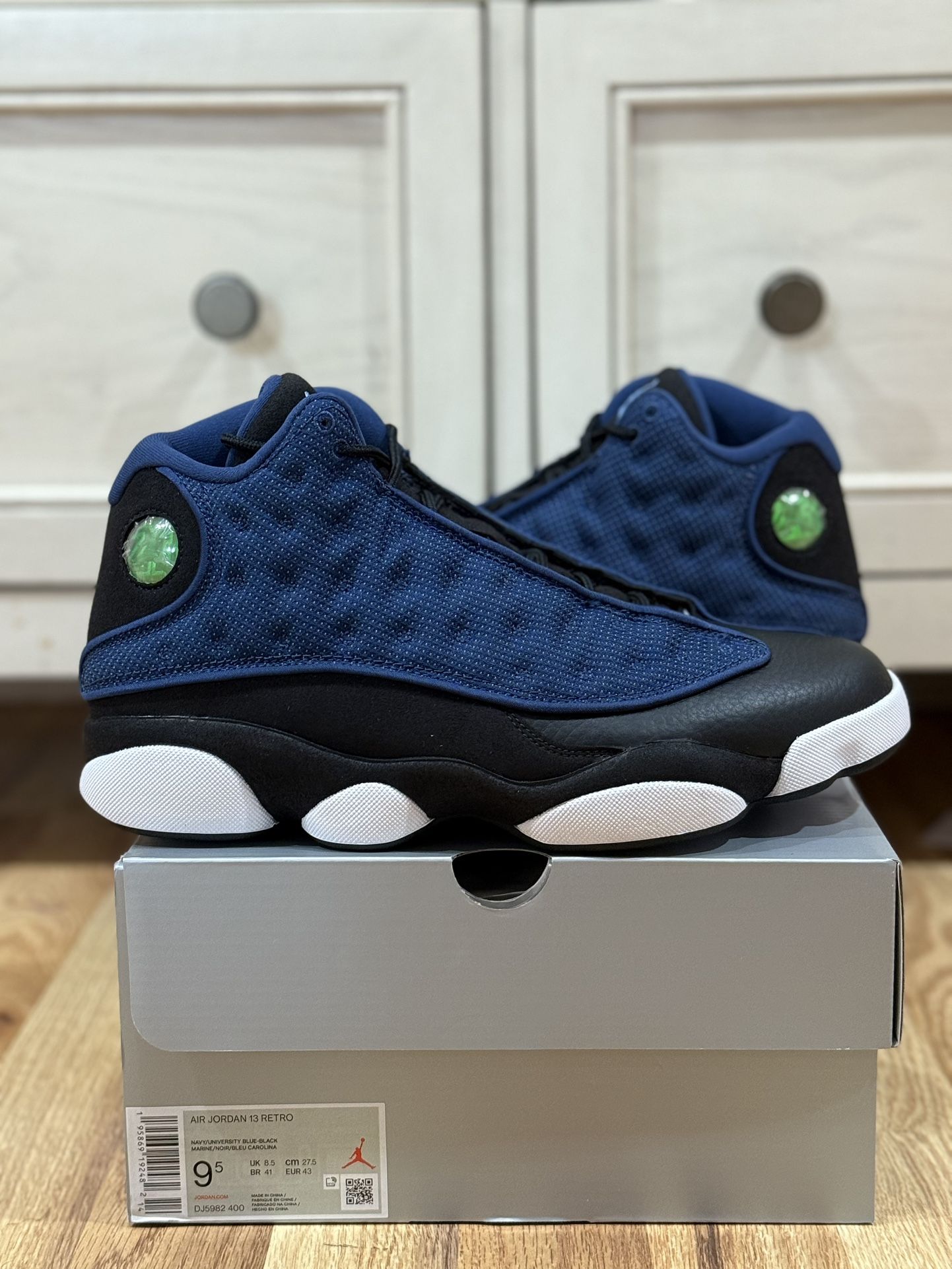 Jordan Retro 13 Brave Blue Size 9.5 Ds (2022)