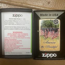  New Patriot Zippo Lighter