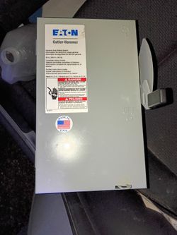 Brand New Cutler-Hammer Commercial Safety Switch 