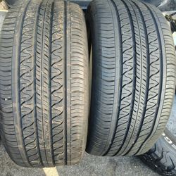 Par de llantas usadas continental contisportcontact 5p 255/45/zR/19 90% de vida