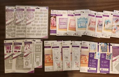Scrapbooking Dies - New in package - See description
