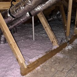 Install Insulation Attic. 
