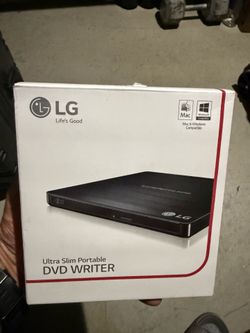 LG ULTRA SLIM PORTABLE DVD WRITER