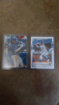 Bo bichete 2020 Topps and donruss rc lot baseball cards