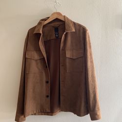 Brown Shirt Jacket - Medium