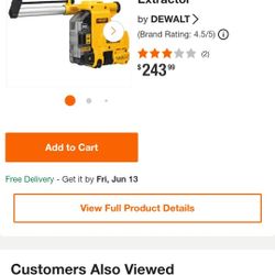 Dewalt Dust Extractor