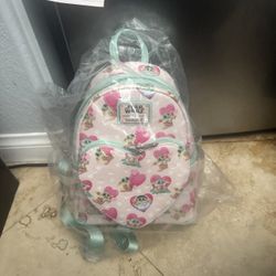 LOUNGEFLY GROGU HEARTS MINI BACKPACK