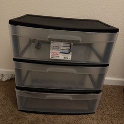 3 Drawer Storage Bins 