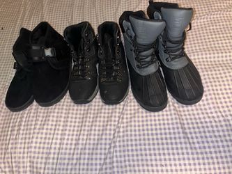 3 Pairs of Men's Winter Boots Bundle