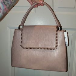 Brand New Mia K Collection Mauve Colored Handbag/Crossbody Purse