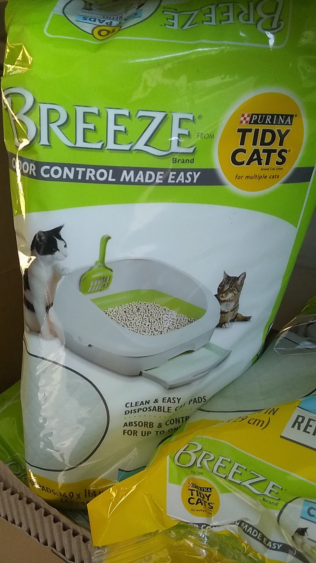 Tidy cats cat pads refill