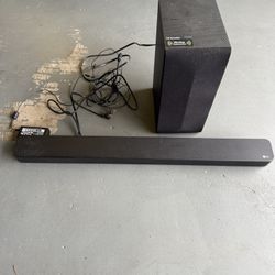 LG Soundbar And Subwoofer
