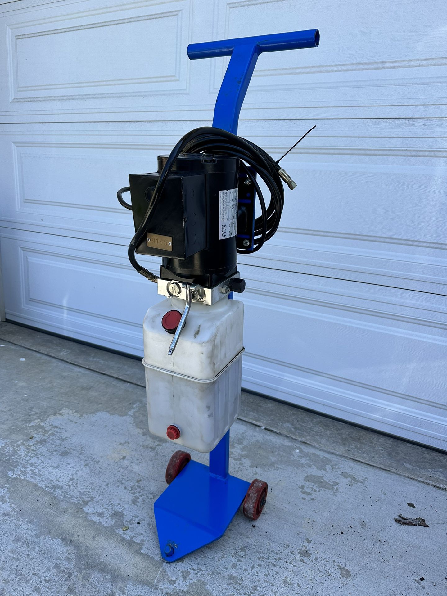 Portable Hydraulic Car Lift Pump