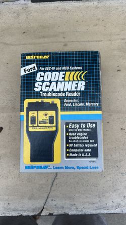 Ford code scanner trouble code reader for cars