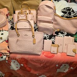 Coach purses, wallets, notebook (authentic)