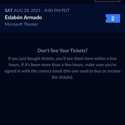 Eslabón Armado Tickets 