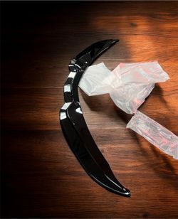 For Corvette C7 Z06 / GS Stage 2 2014-2019 Front Bumper Lip Spoiler Splitter Black