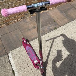 Barbie Razor Kick Scooter for Kids,  new plastic grip handles. Folding & Lightweight Aluminum.
