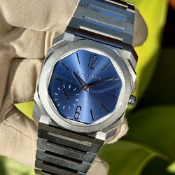 Bulgari Octofinissimo Extra Thin blue Dial