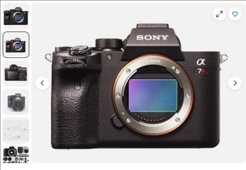 Sony A7R IV 35mm Full-Frame Camera with 61.0MP - Black (Body Only)
