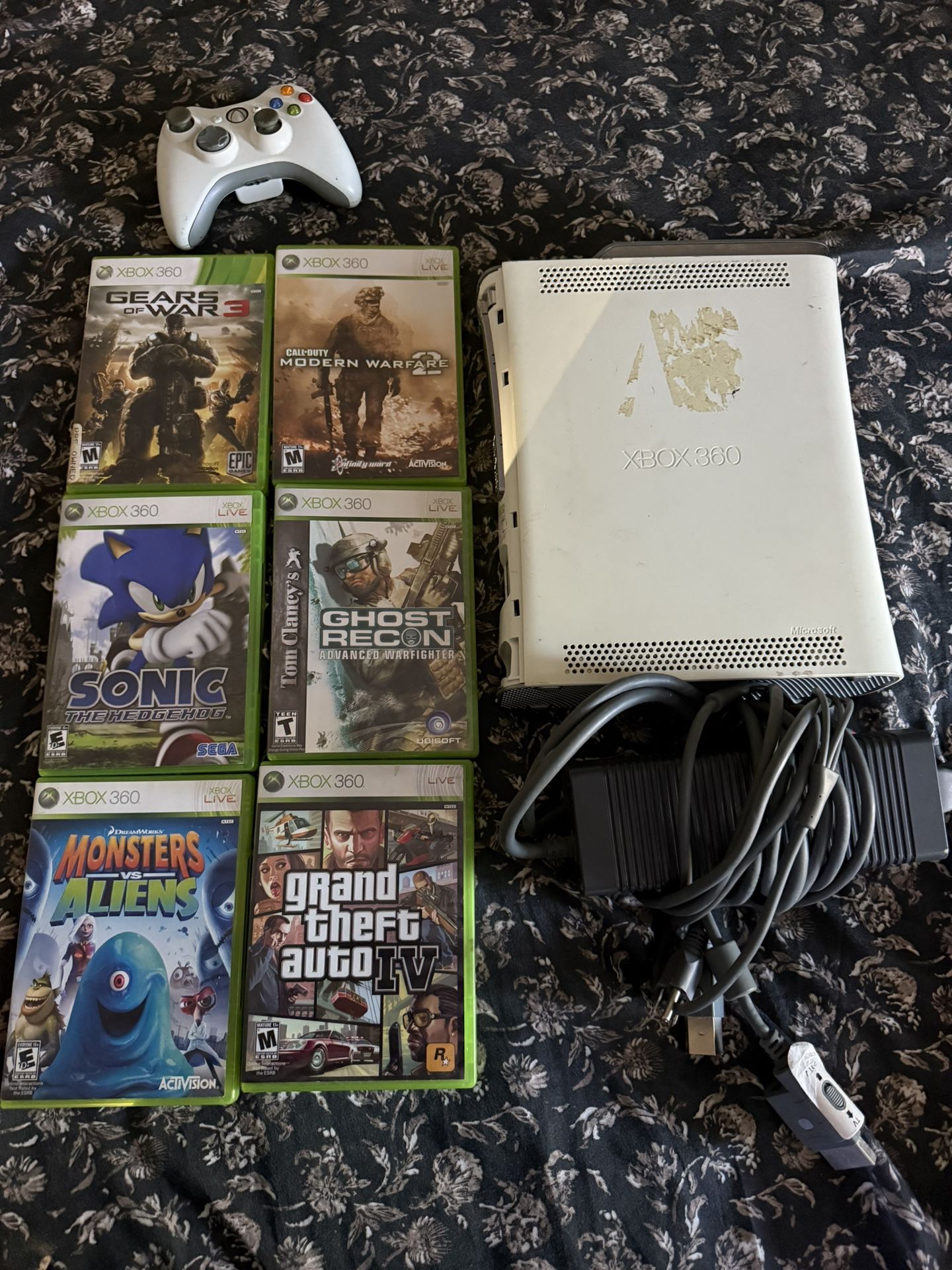 Xbox 360 With Game