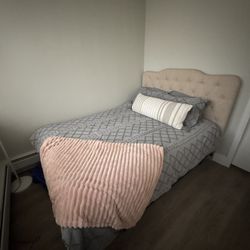 Queen size Mattress and Headboard 