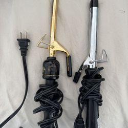 2 hair curlers, $10 each
