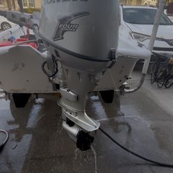 2013 Honda 30hp 15 inch shaft Power Tilt And Electric Start