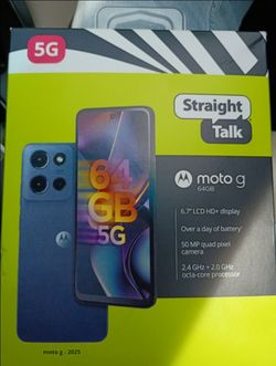 Moto G 2025 brand new " straight talk carrier"