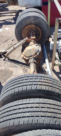 Chevy dually 1 ton rear end 3500